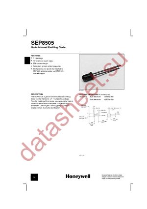 SEP8505-002 datasheet  